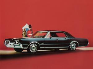 Oldsmobile Cutlass Supreme Holiday Sedan 1967 года